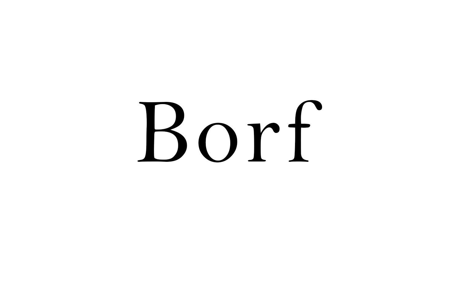 BORF商标转让