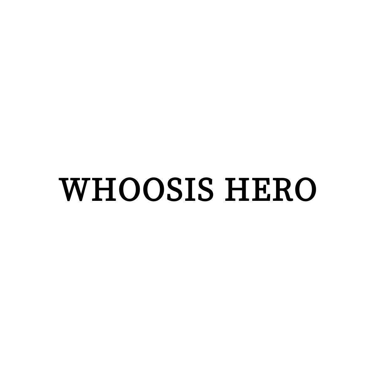 WHOOSIS HERO商标转让