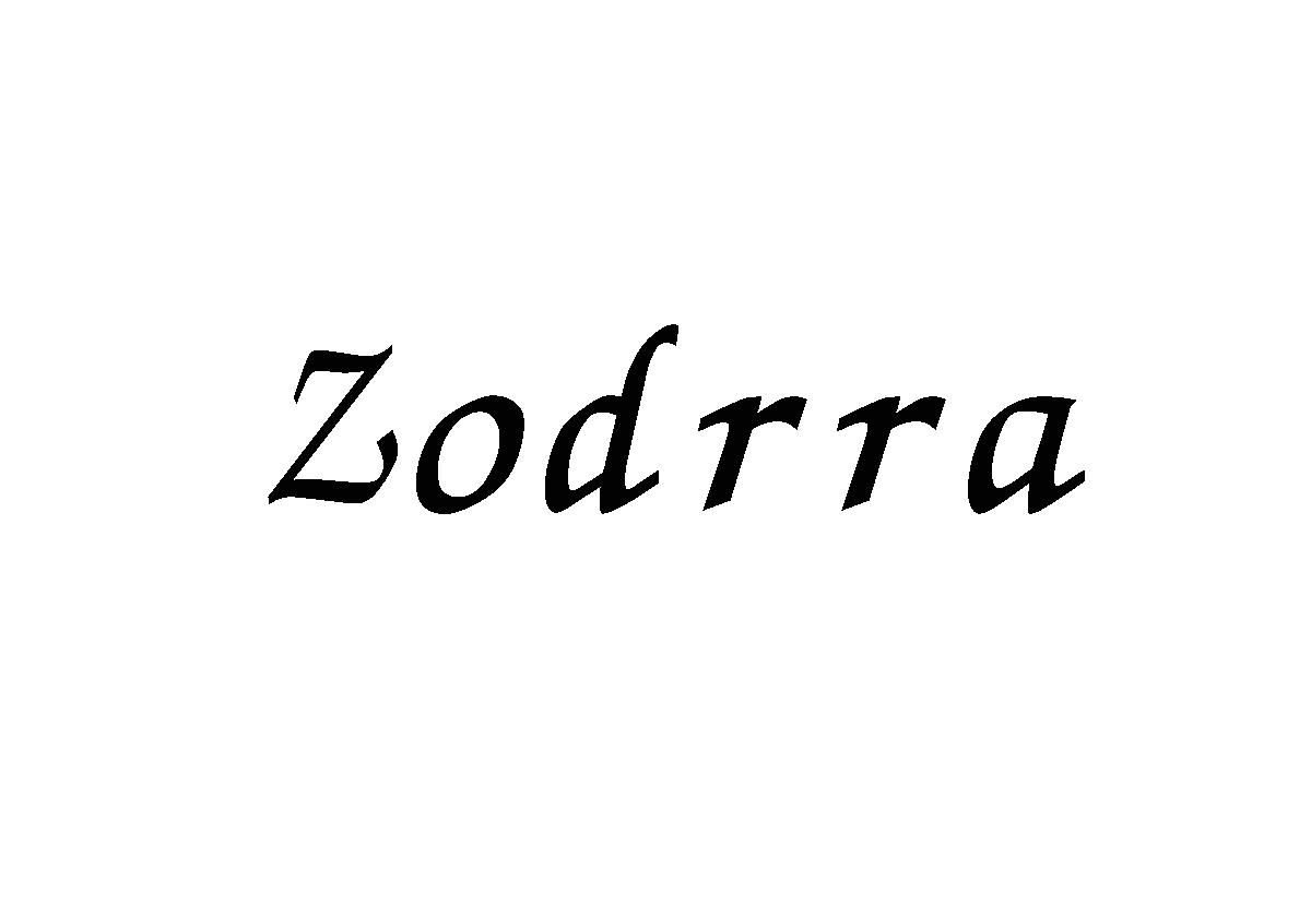 ZODRRA商标转让