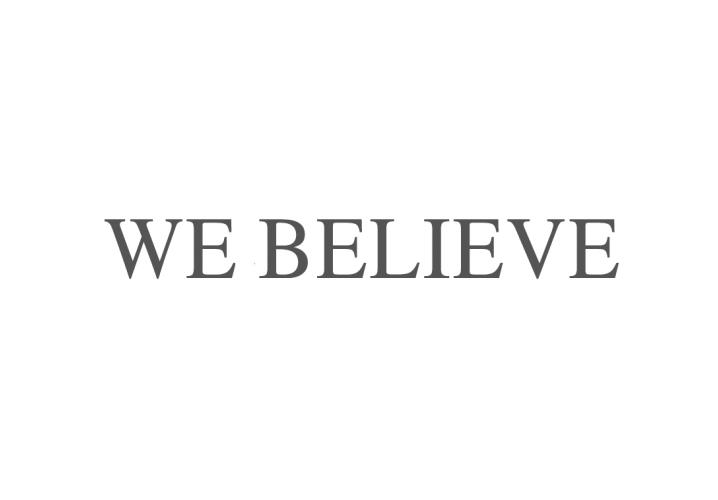 WE BELIEVE商标转让