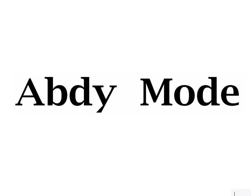 ABDY MODE商标转让