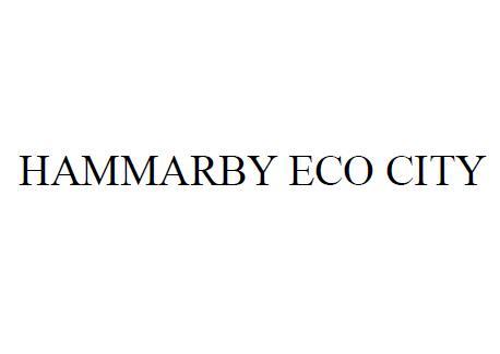 HAMMARBY ECO CITY商标转让