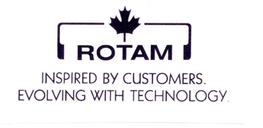 ROTAM INSPIRED BY CUSTOMERS EVOLVING WITH TECHNOLOGY商标转让