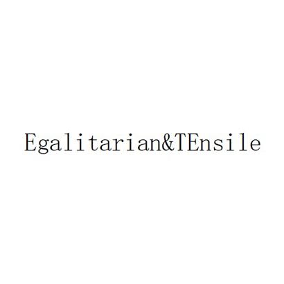 EGALITARIAN&TENSILE商标转让